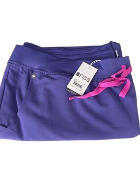 Figs Zamora Purple Drawstring Jogger Scrub Pants Size 5XL NWT